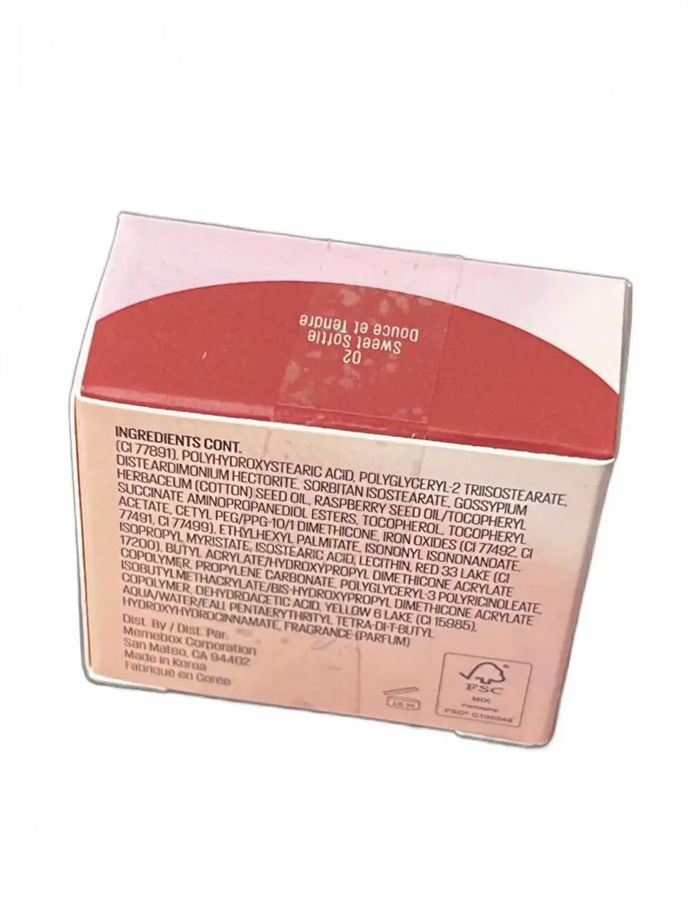 Kaja Love Swipe Lightweight Cushiony Lip Mousse -‎ Sweet Softie Douce et Tendre